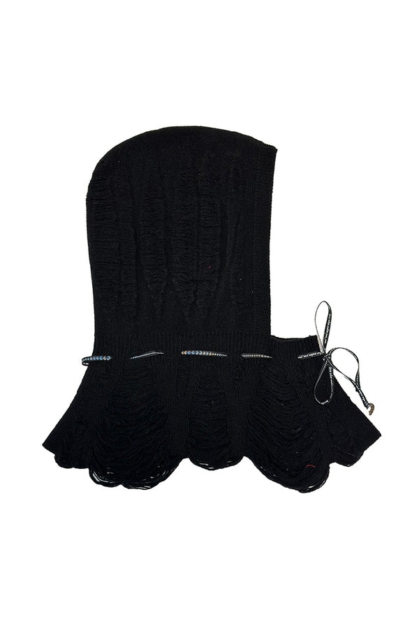 RUI built 25 autumn and winter tie wool floating line hat RUI-RAW25AC01-Onyx black